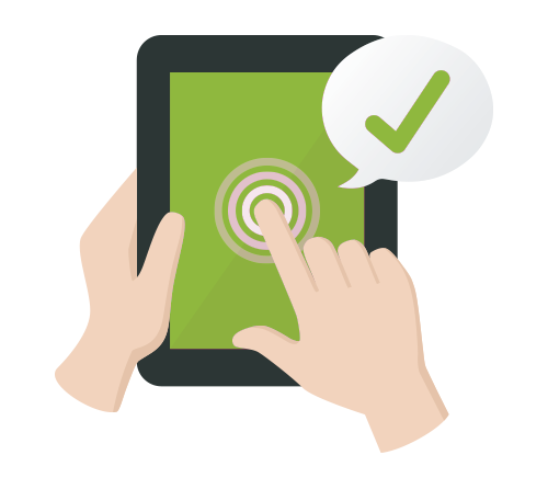 Click and complete reporting